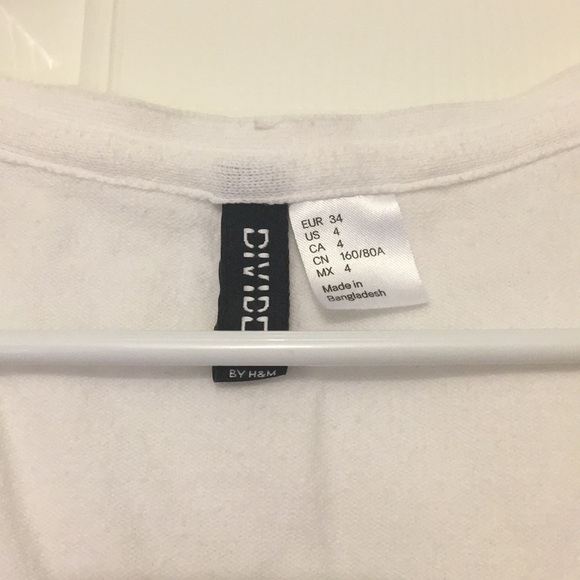 White thin H&M Jacket - Picture 2 of 3